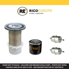 Filter Service Kit Fits Kubota G1700 G1900 Air Oil Fuel Filters
