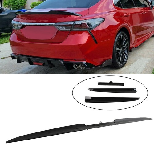 Gloss black rear trunk - gloss, spoiler