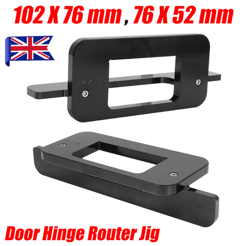 Aluminium door hinge router - door,