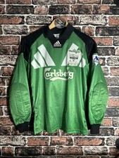 Vintage Adidas Liverpool 1992/1993 home goalkeeper football shirt jersey size S
