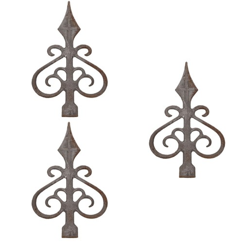 3pcs decorative iron fence - 3pcs,