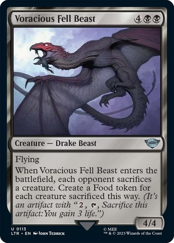 Magic voracious fell beast - beast, ltr