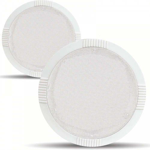 Pair white ceiling speakers - of,