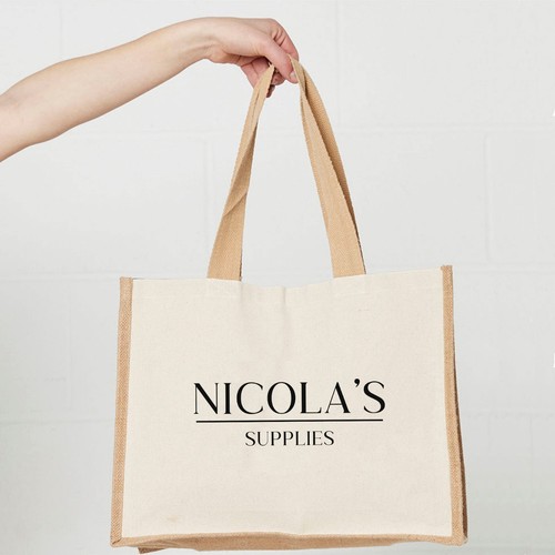 Tote bag personalised - tote, large