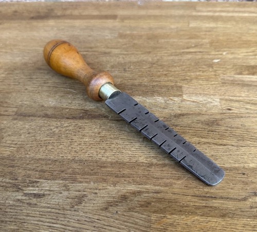 Vintage wooden handled - wooden,