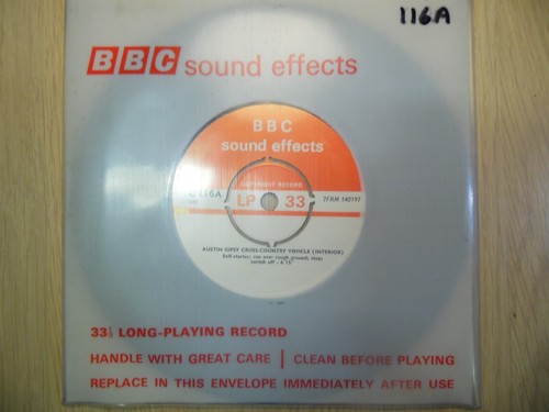 Bbc sound effects vinyl - bbc,