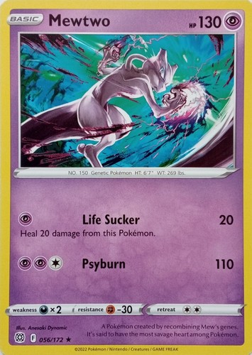 056 172 mewtwo - mewtwo, rare
