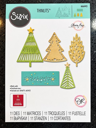 Sizzix thinlits olivia rose - olivia,