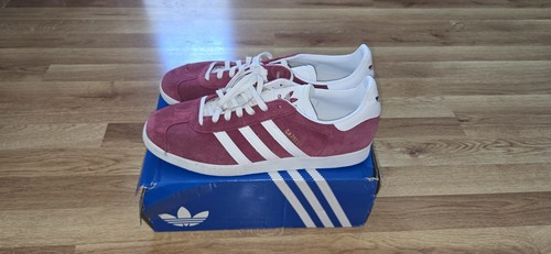 Adidas gazelle maroon gum size - gazelle,