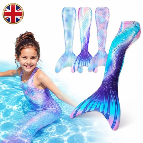Kids mermaid tail with monofin - mermaid,