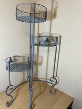 multi-tiered wrought iron