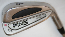 Ping S59 6 iron with Ping True Temper stiff flex steel shaft - red dot lie