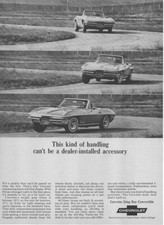 Lot 3 Print Ad 1965 Chevy
