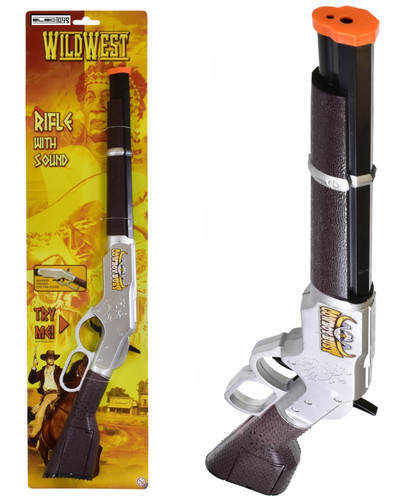 Toy rifle with sound effects - sound,