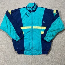 VINTAGE Puma Track Jacket Mens