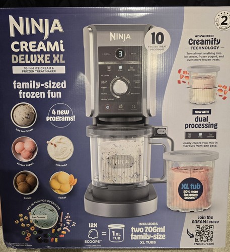 Ninja creami deluxe in - xl, 10-in-1