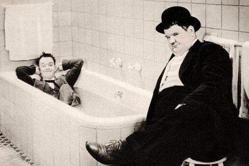 Comedy duo stan laurel - duo,