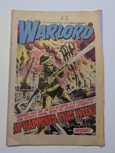 Warlord comic 275 - warlord, december