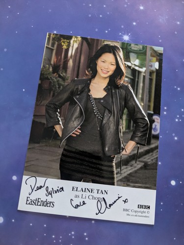 Eastenders original cast card - original,