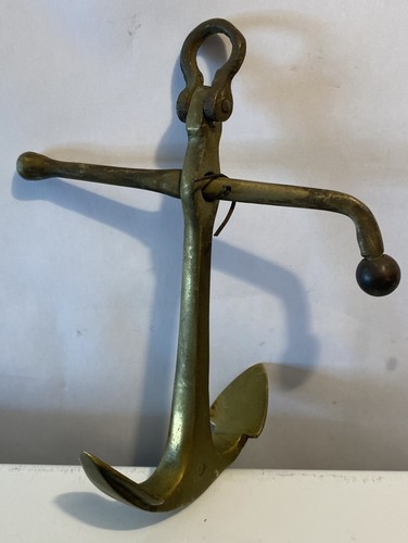Vintage original brass ships - vintage,