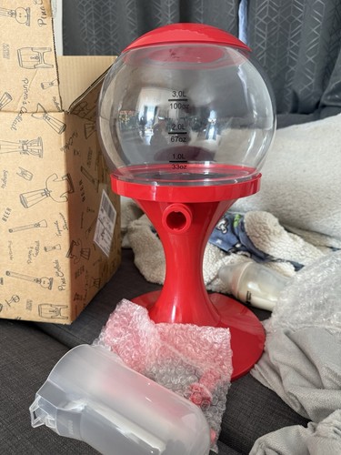 Red bulk gumball drink - gumball,