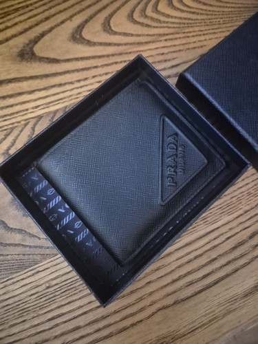 Prada leather wallet mens - wallet, real