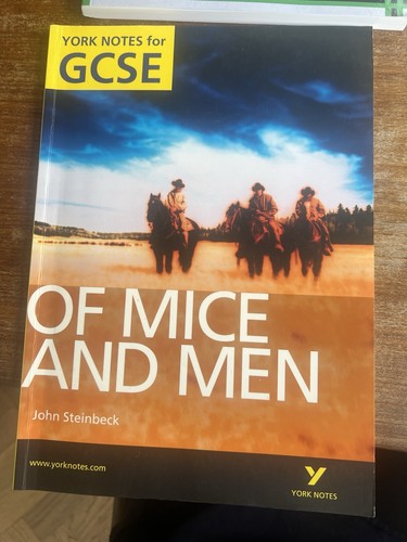 York notes mice and - mice, men