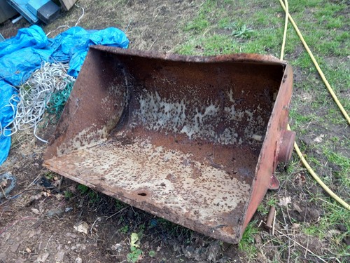 Tractor loader bucket mill - tractor,