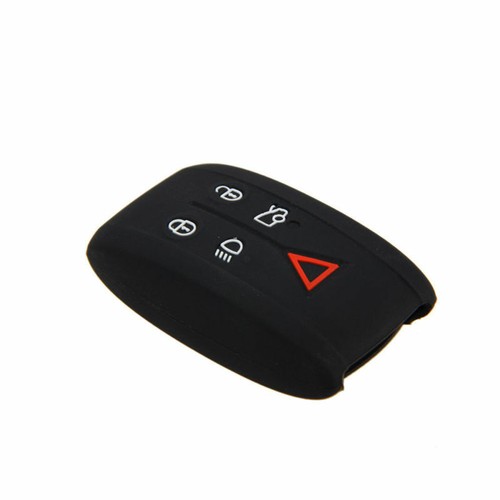 Black silicone fob key case - silicone,