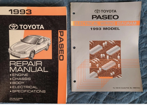 1993 toyota paseo - 1993, service