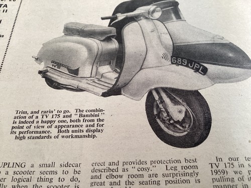 Lambretta tv175 watsonian - lambretta,