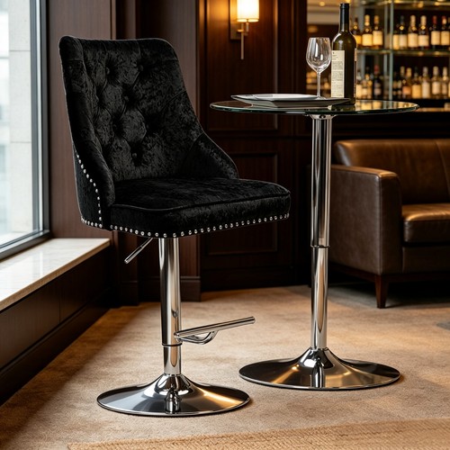 Height adjustable bar stool - adjustable,