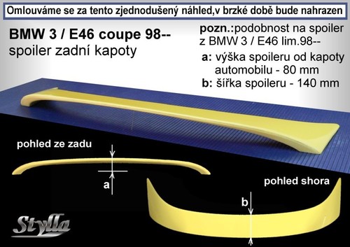 Spoiler rear boot - spoiler,