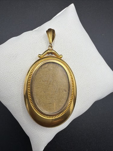 Victorian 9ct gold photo - gold,