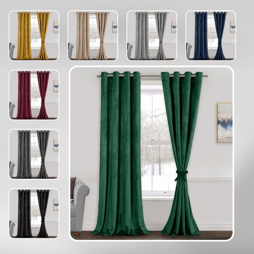 Heavy velvet blackout curtains - heavy,