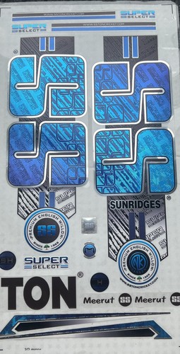 Cricket bat sticker super - ss,