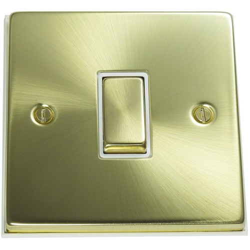Satin brushed brass light - satin,