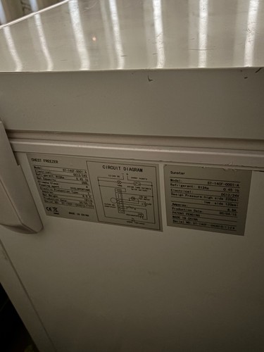 Deep freezer big - freezer, sunstar