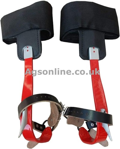 Aluminium tree climbing spikes - aluminium,