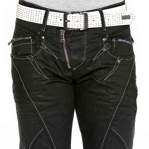 Cipo baxx black zip - zip, men's