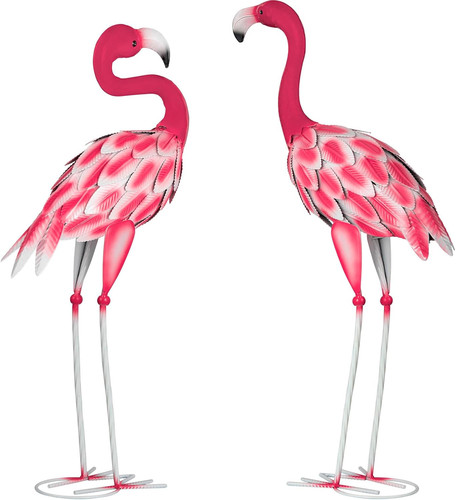 Set metal flamingo garden - 2,