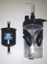 HHO BUBBLER TANK KIT, 6 PSI SAFETY VALVE, METAL MOUNTING+FILTER FOR HHO SYSTEMS.