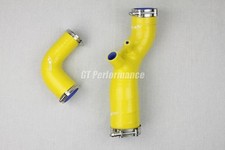 Renault Megane RS 250 265 Set 2 hoses silicone Boost kit Intake Inlet hose Yello