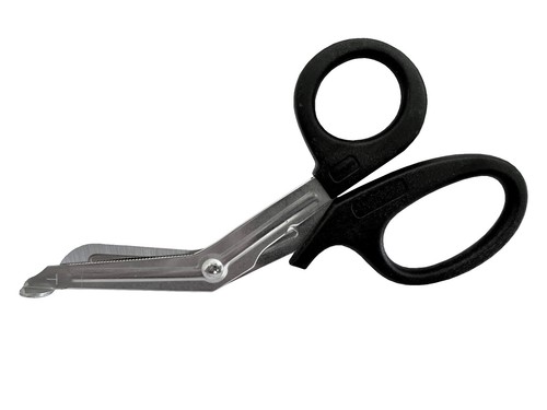 First aid scissors knee bent