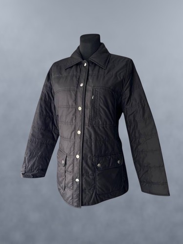 Bogner black quilted jacket - black,