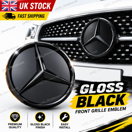 Mercedes benz gloss black - mercedes,