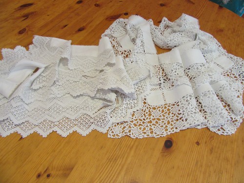Vintage crochet lace edge 2 - x,