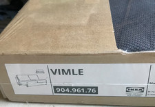 Ikea Vimle Cover for 2 Seat Sofa-Bed Section Hallarp Grey NEW/SEALED