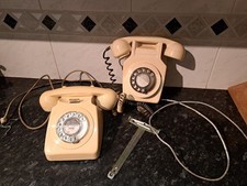 2 Vintage Rotary Dial