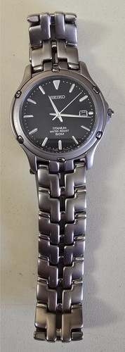 Seiko titanium quartz - seiko, water